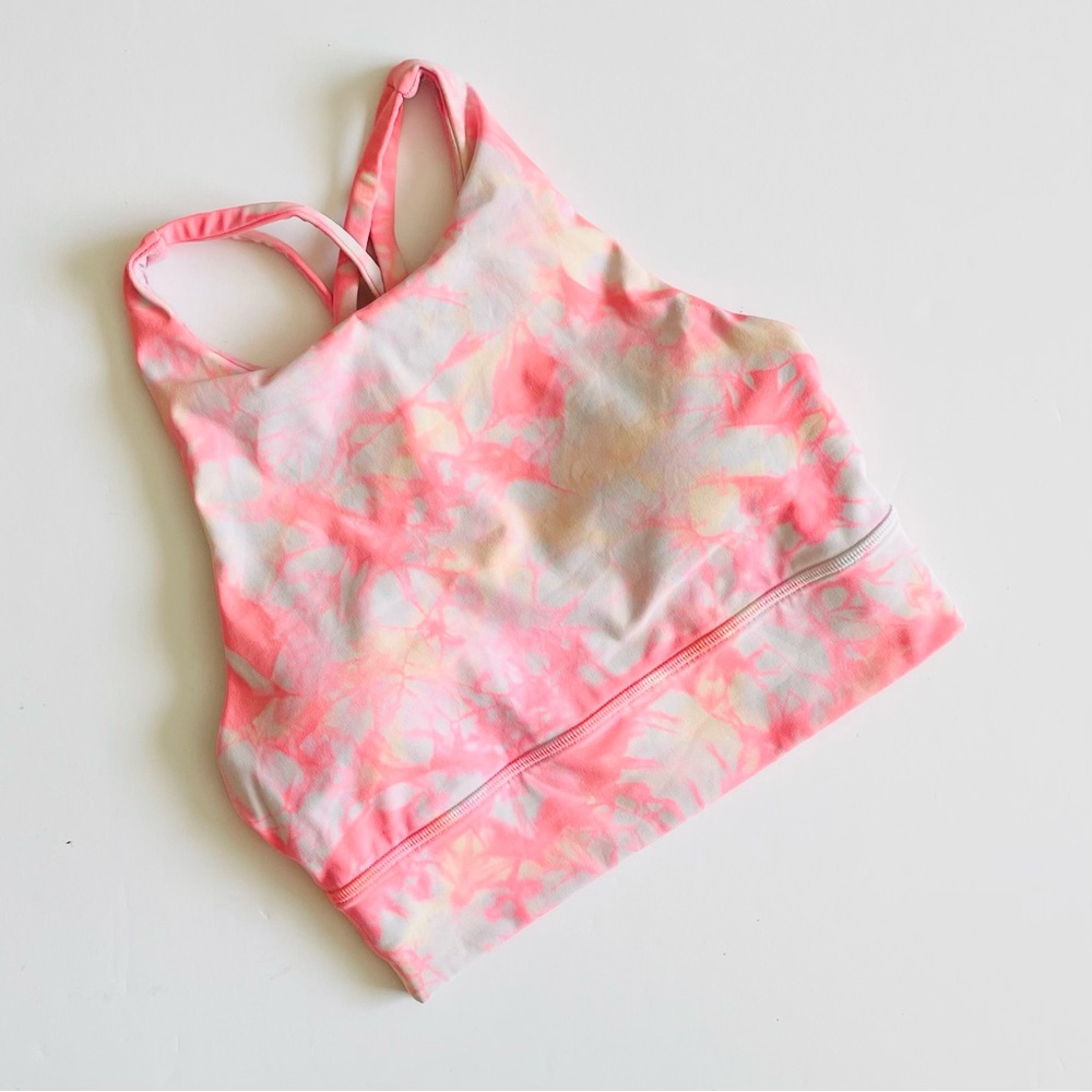 Lululemon SIZE 4 Energy long lined high neck sports bra